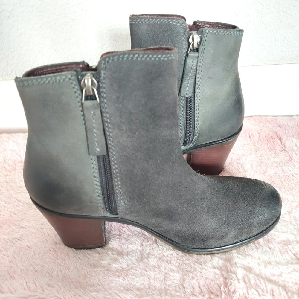ROAN by Bedstu Lina Suede Leather‎ Ankle Booties Size 7.5 - Picture 7 of 8